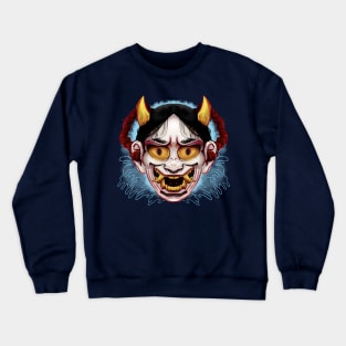 Hannya mask Crewneck Sweatshirt